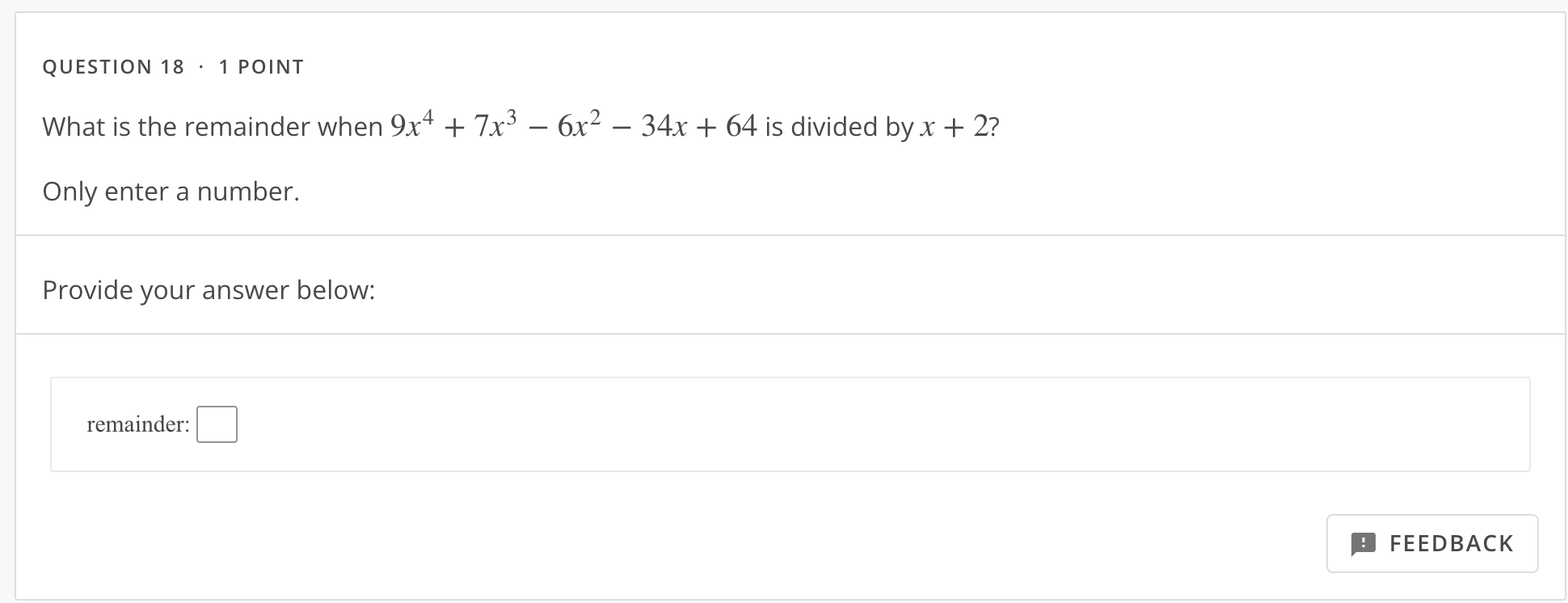 solved-question-18-1-point-what-is-the-remainder-when-chegg