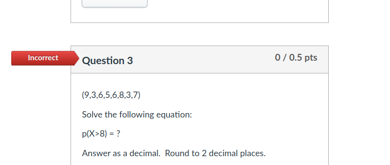 6 8x 8 )= 5 8x − 3 answer