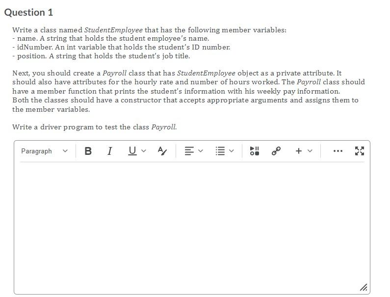 Solved Upload your source code files ONLY in .cpp or .h | Chegg.com
