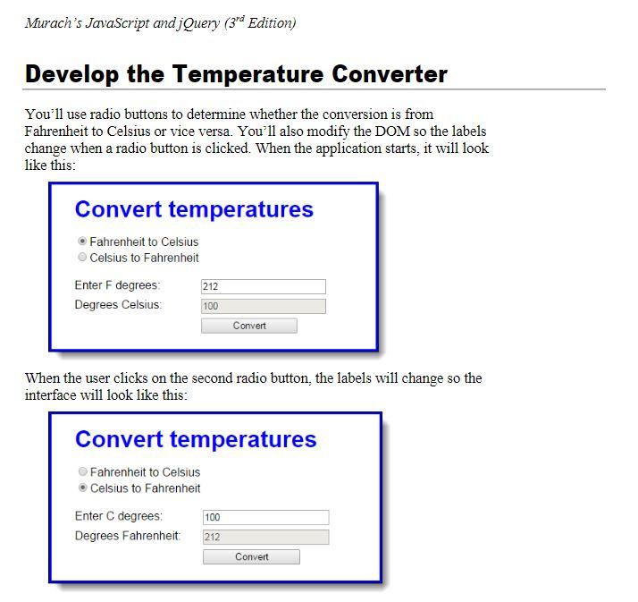 Solved Murach'S Javascript And Jquery (35D Edition) Develop | Chegg.Com