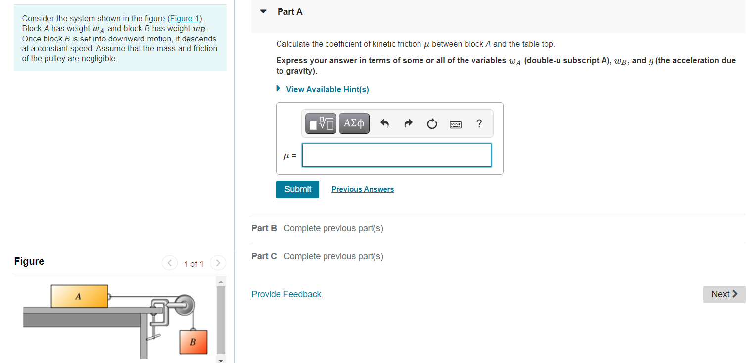 Solved Part A Consider the system shown in the figure | Chegg.com