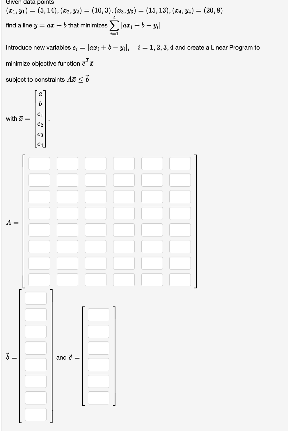 Solved Given Data Points | Chegg.com