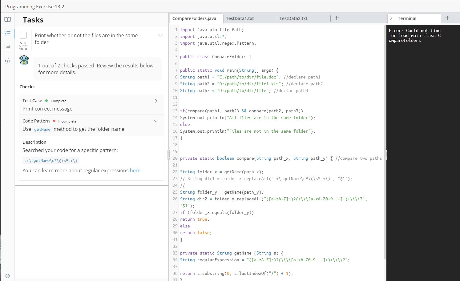 Write an application that determines whether the | Chegg.com