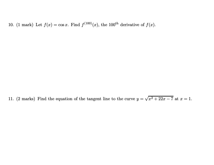 solved-10-1-mark-let-f-x-cosx-find-f-100-x-the-100th-chegg