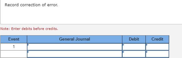 Solved Exercise 20-21 (Algo) Error in amortization | Chegg.com