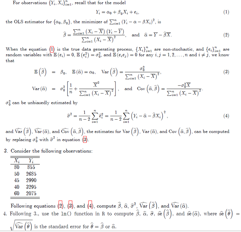 Solved In R It S About Regression Question Please Use T Chegg Com
