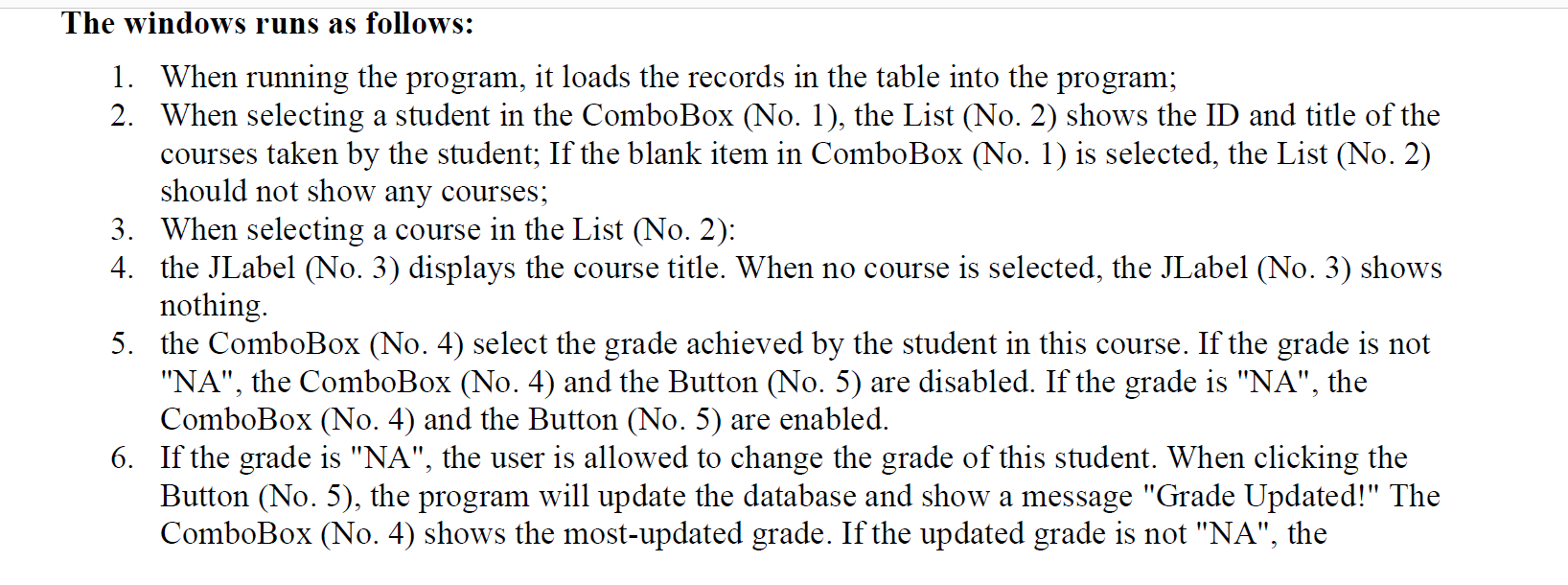 Solved Please read this one I want you to give me a Java | Chegg.com