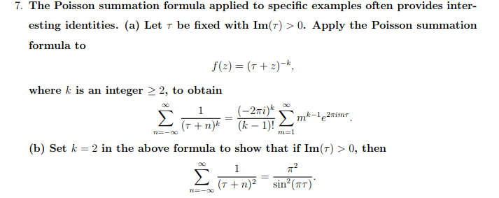 solved-7-the-poisson-summation-formula-applied-to-specific-chegg