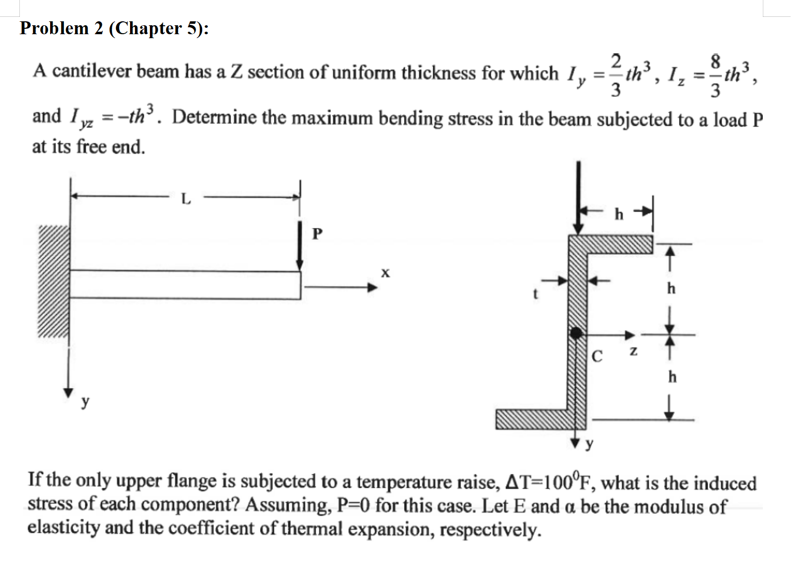 solved-a-cantilever-beam-has-a-z-section-of-uniform-chegg