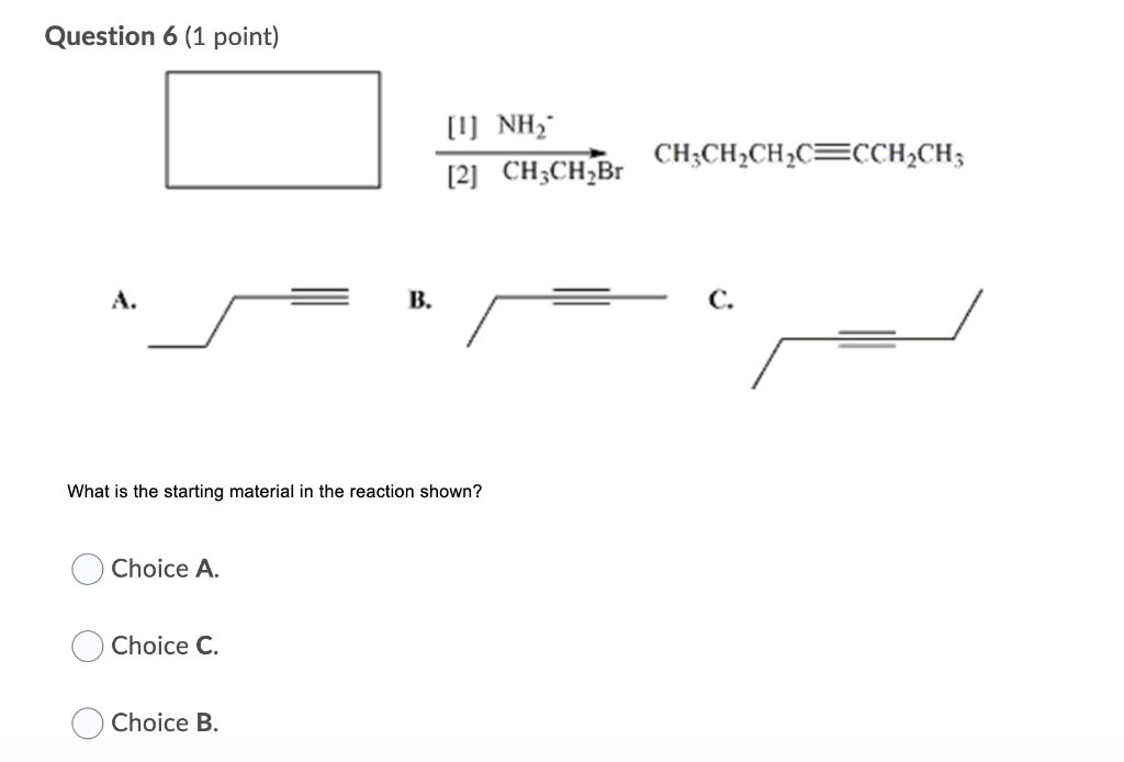 Solved Question 6 1 Point [1] Nhu [2] Ch3ch Br