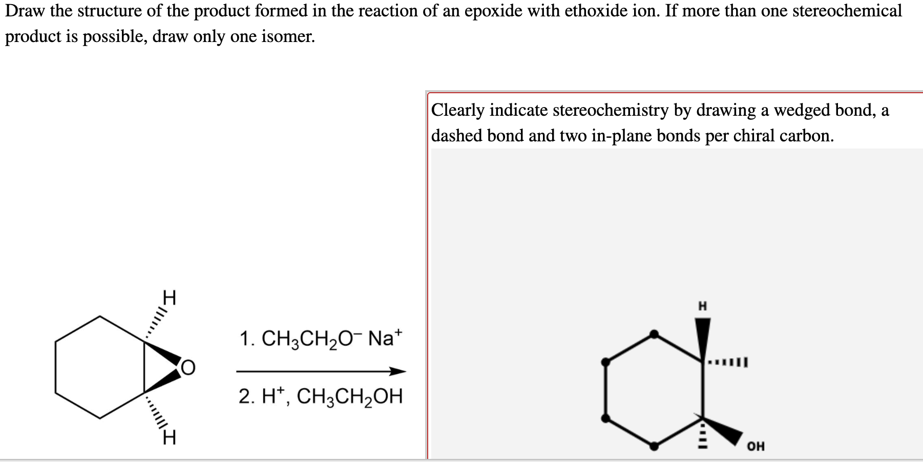 Solved Draw the structure of the product formed in the