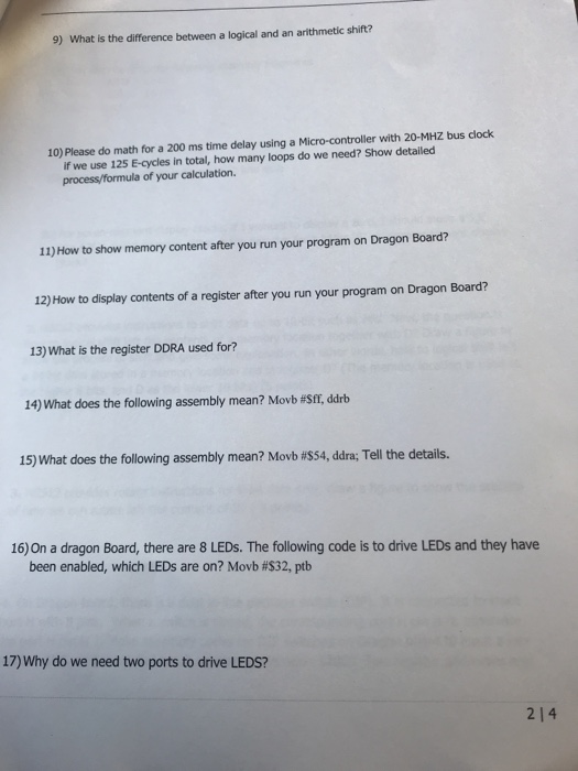 Solved 9) What is the difference between a logical and an | Chegg.com