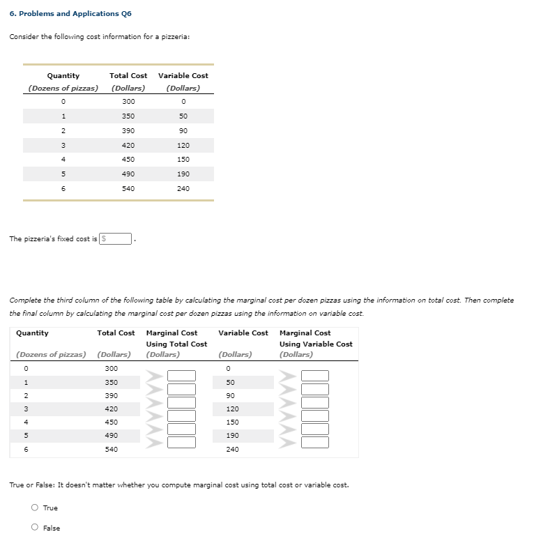 Solved 6. Problems and Applications Q6 Consider the