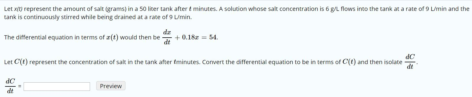 solved-a-tank-originally-contains-100-gal-of-fresh-water-chegg