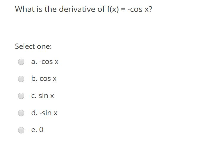 Solved What Is The Derivative Of F X Times G X If F X Chegg Com