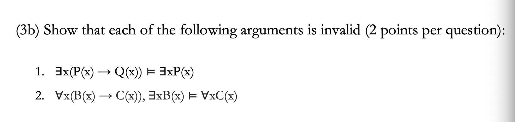 Solved Part 3: Interpretation in FOL (3a) Consider the | Chegg.com