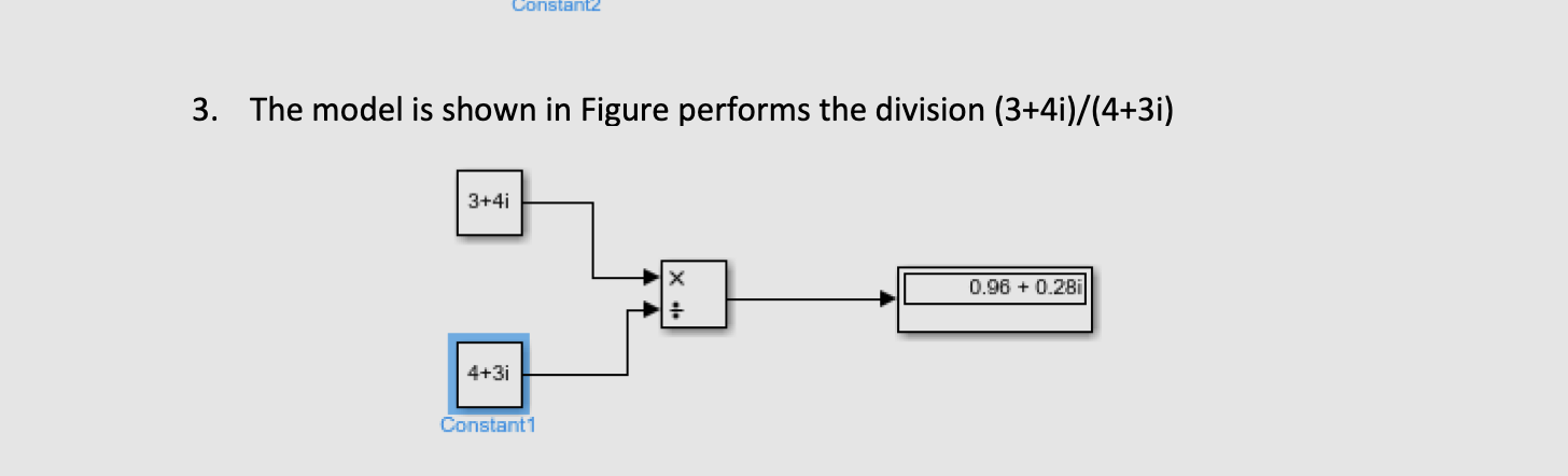 Solved 3. The model is shown in Figure performs the division | Chegg.com