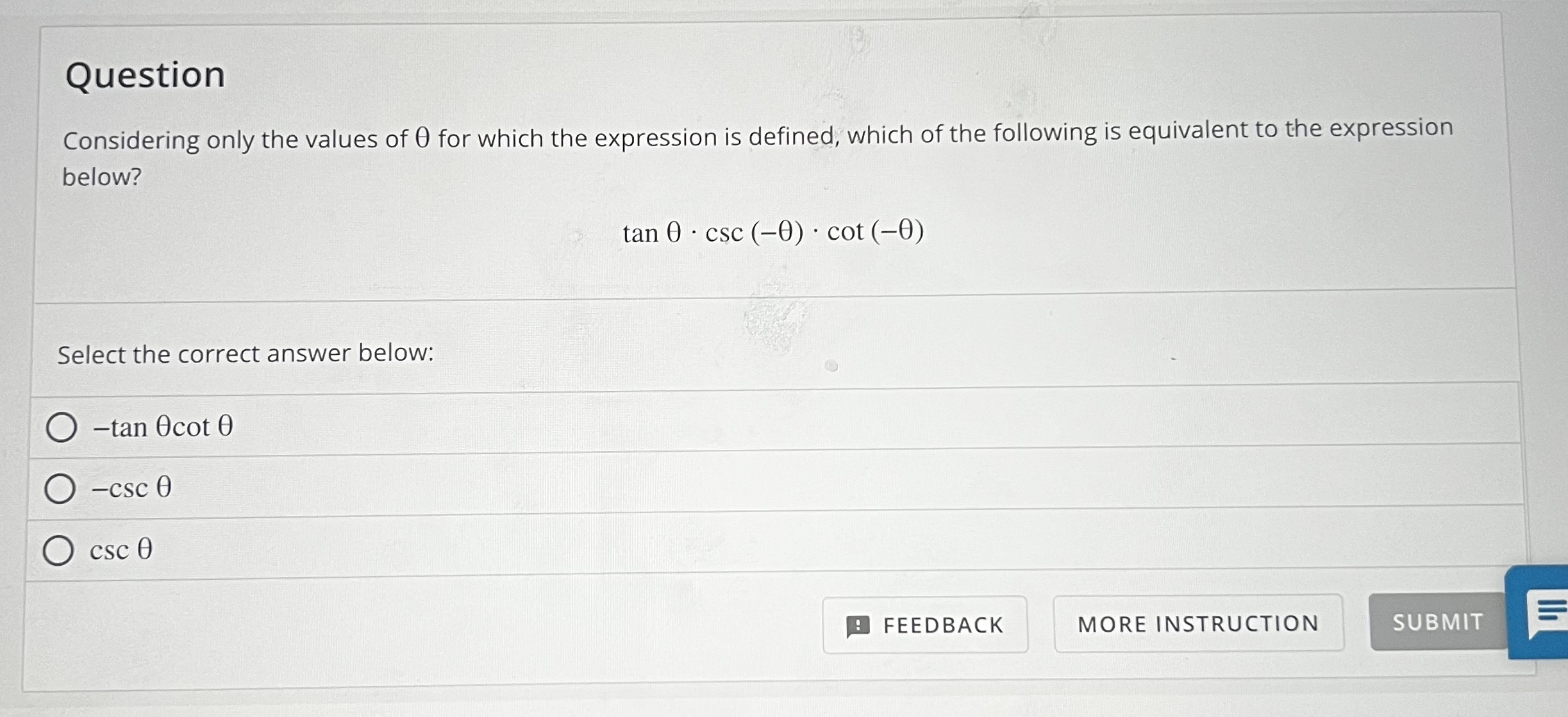 Solved Considering only the values of θ for which the | Chegg.com