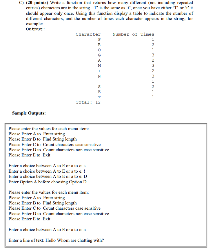 Solved Program #2 Write a program to display the following | Chegg.com