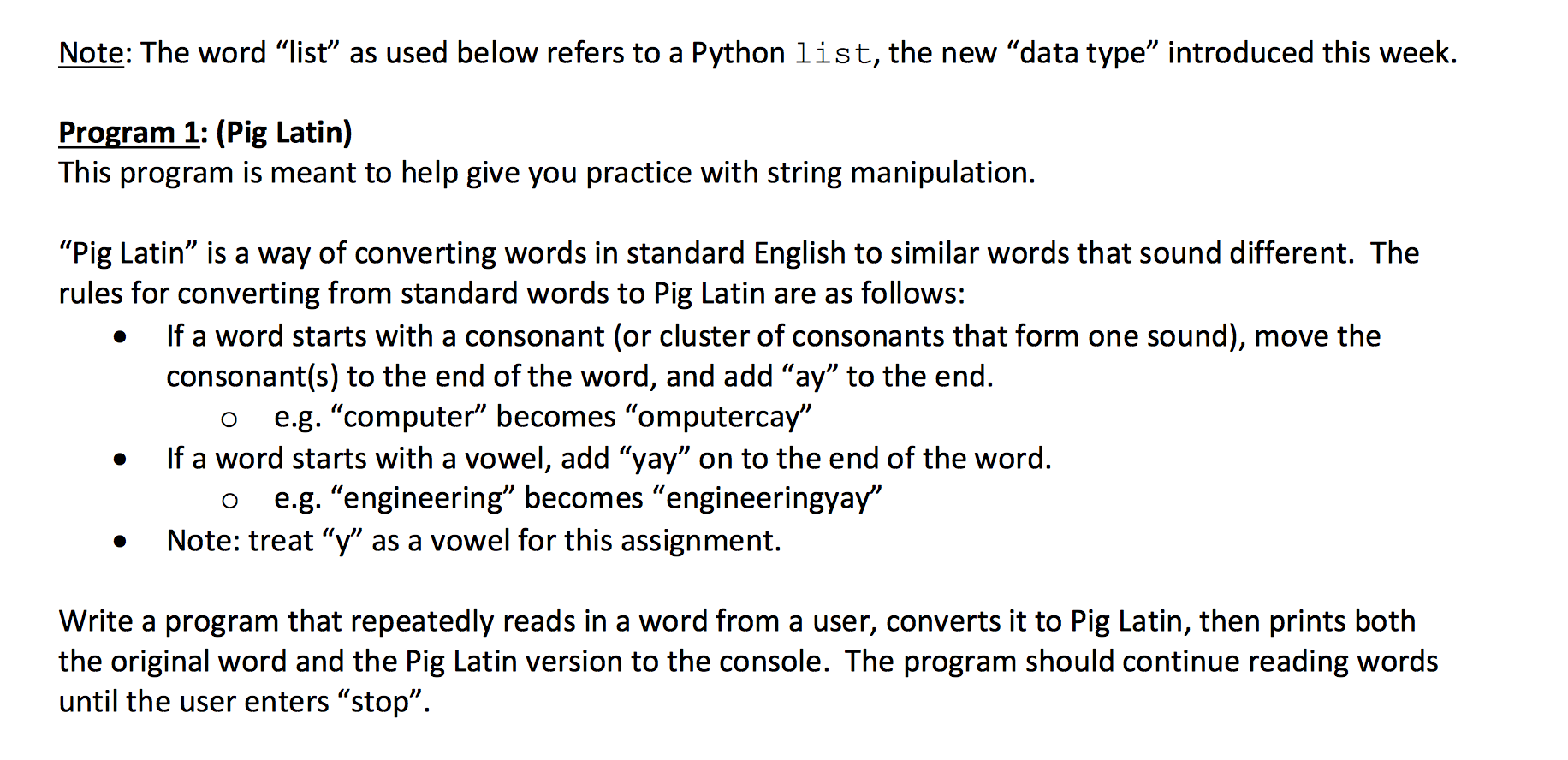 Solved: Using python code: Note: The word 