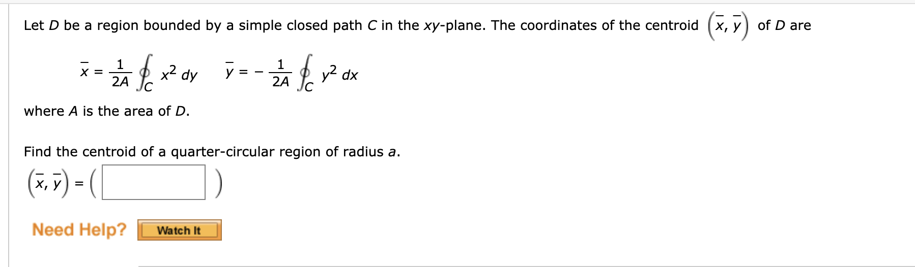 Solved Let D be a region bounded by a simple closed path C | Chegg.com
