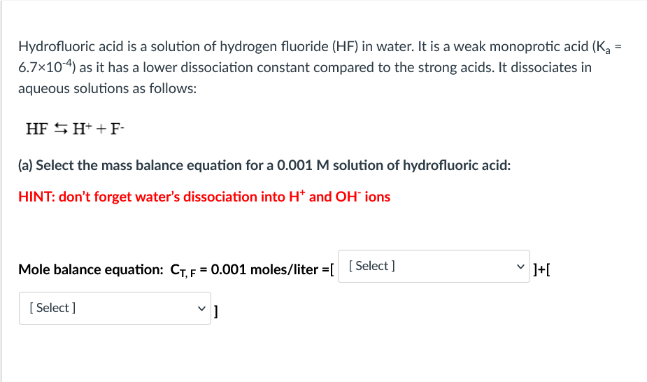 solved-hydrofluoric-acid-is-a-solution-of-hydrogen-fluoride-chegg