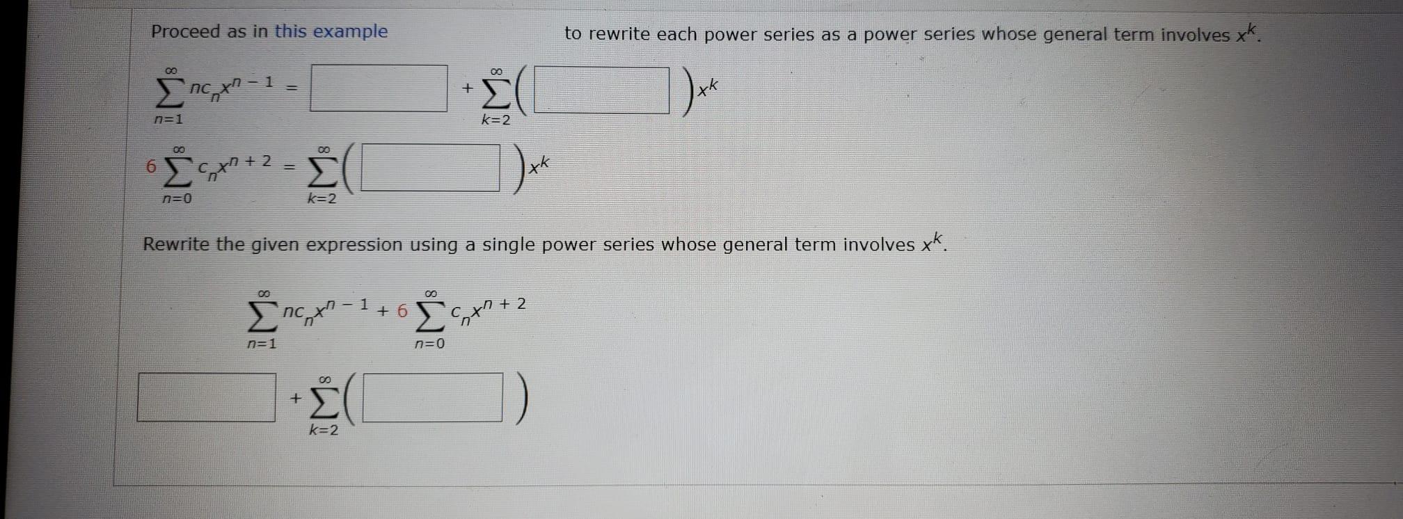 Solved Proceed as in this example to rewrite each power | Chegg.com