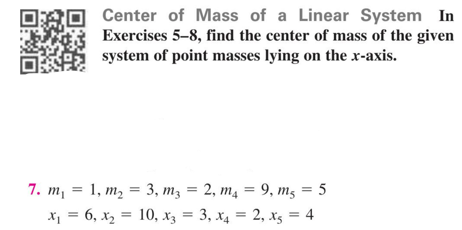 solved-center-of-mass-of-a-linear-system-in-exercises-5