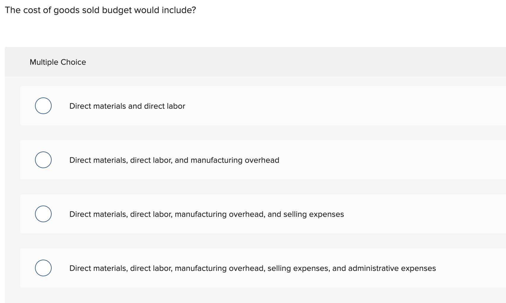 solved-the-cost-of-goods-sold-budget-would-include-multiple-chegg