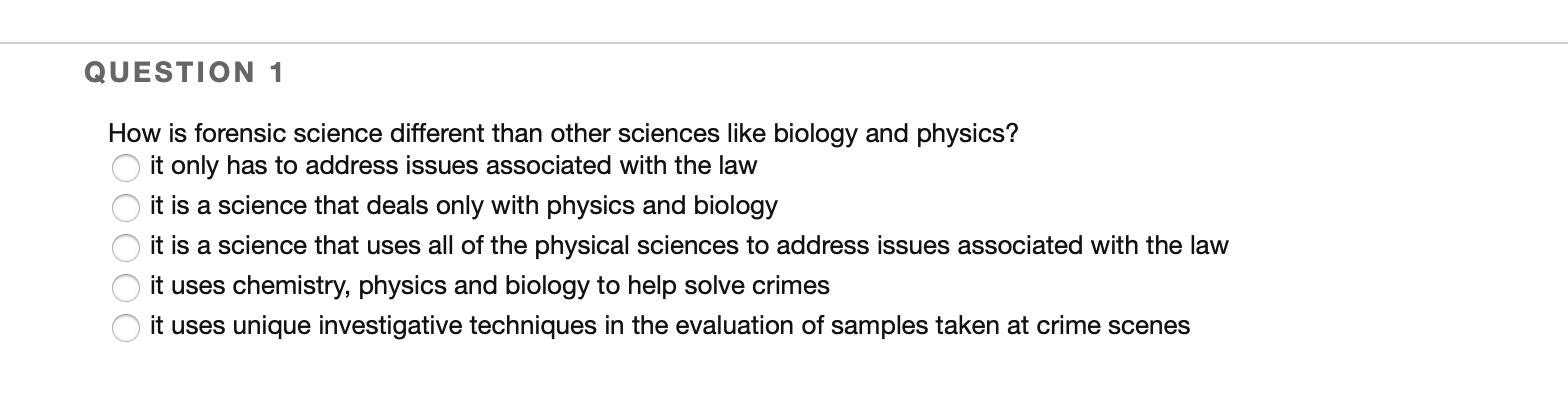 solved-question-1-how-is-forensic-science-different-than-chegg