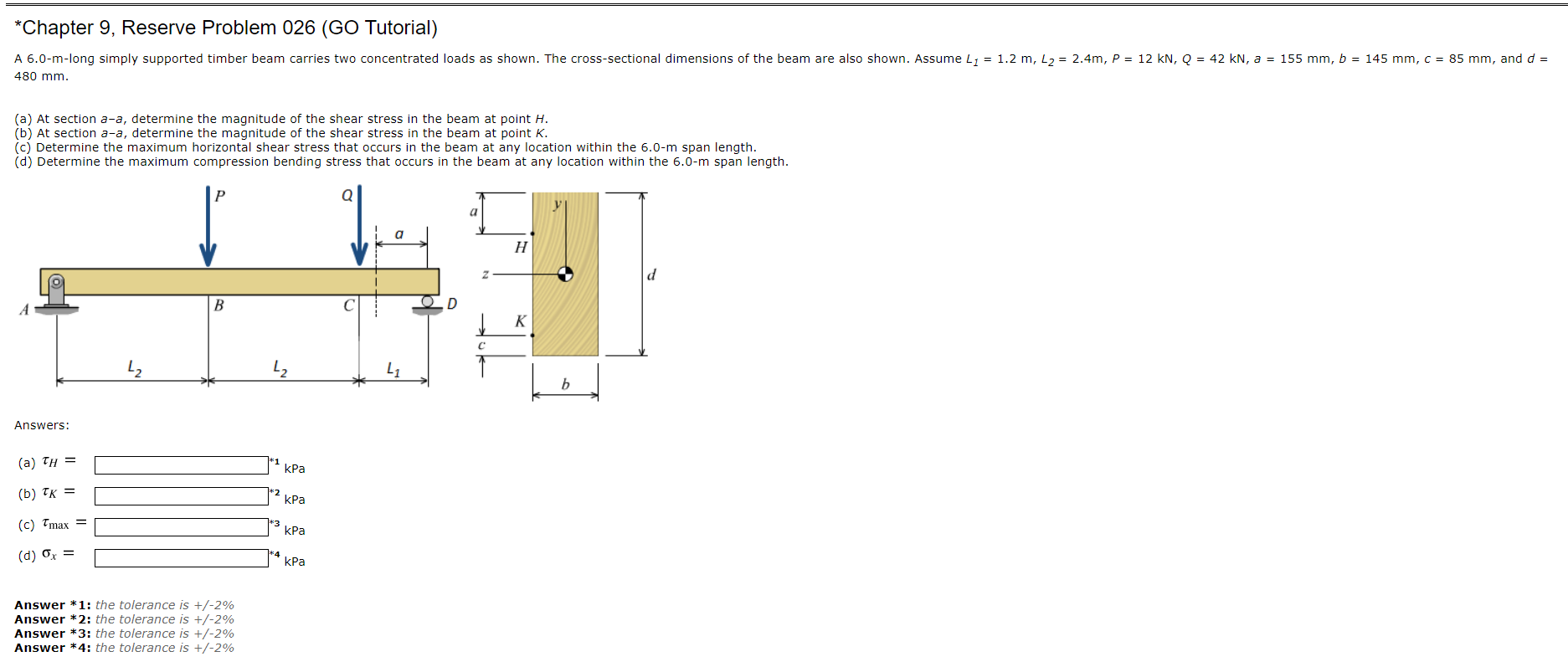 Solved *Chapter 9, Reserve Problem 026 (GO Tutorial) A | Chegg.com
