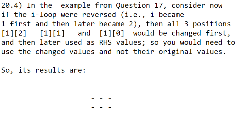 I am having trouble understanding this in C | Chegg.com