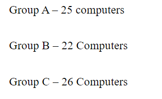 Solved How many IP class C network addresses are needed to | Chegg.com