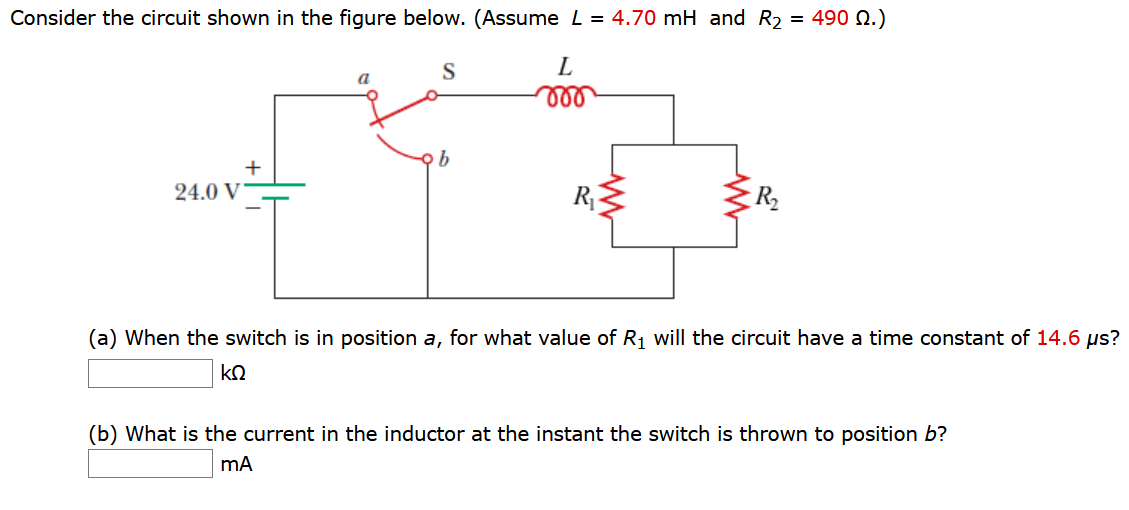 Solved Consider The Circuit Shown In The Figure Below. | Chegg.com