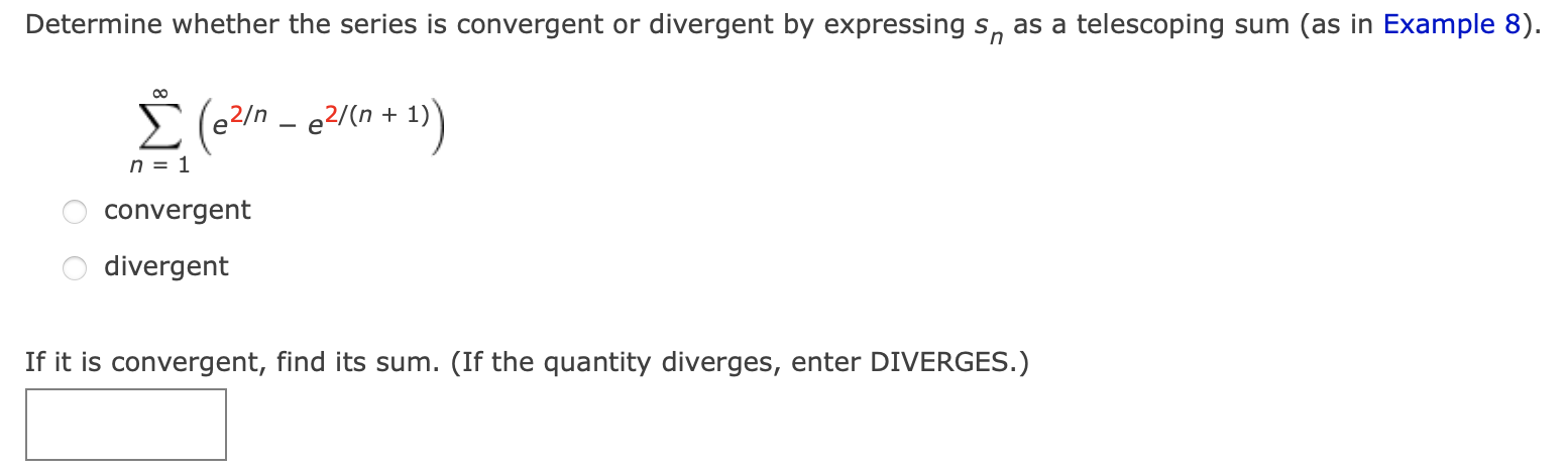 Solved Determine whether the series is convergent or | Chegg.com