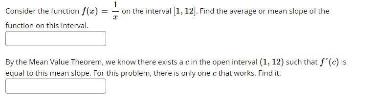 Solved Both Rolle's Theorem And The Mean Value Theorem Need | Chegg.com