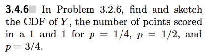 Solved i didn't understand the CDF graph, I solved and found | Chegg.com