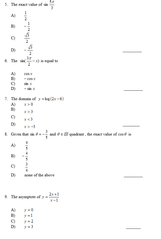 solved-5-5-the-exact-value-of-sin-3-1-a-2-b-nornin-3-c-chegg