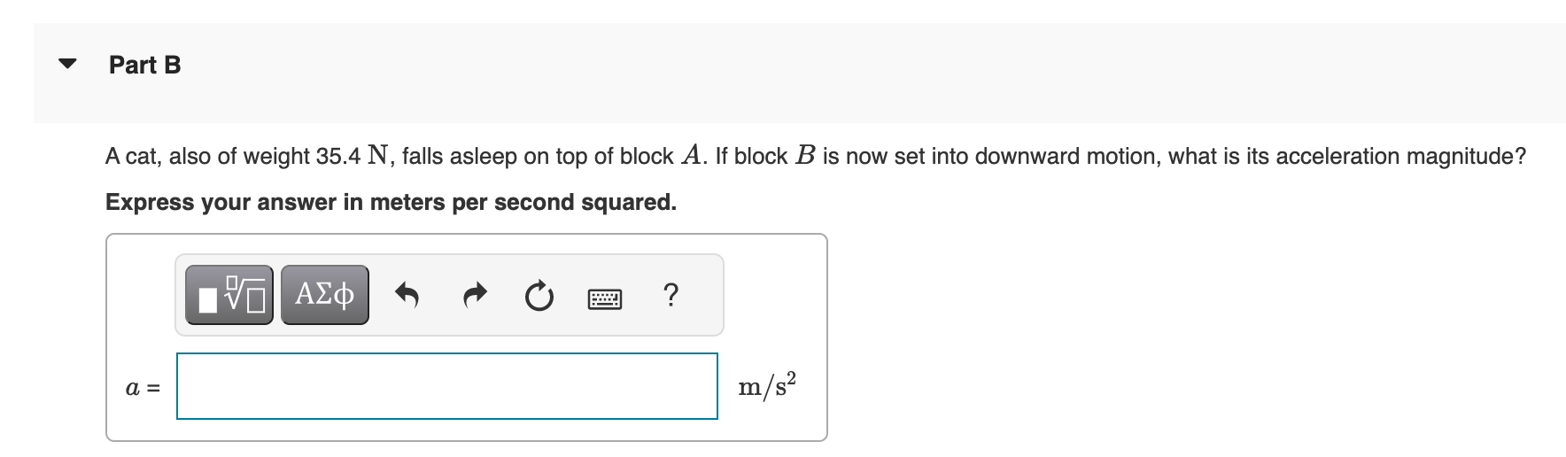 Solved Consider the system shown in the figure . Block A | Chegg.com