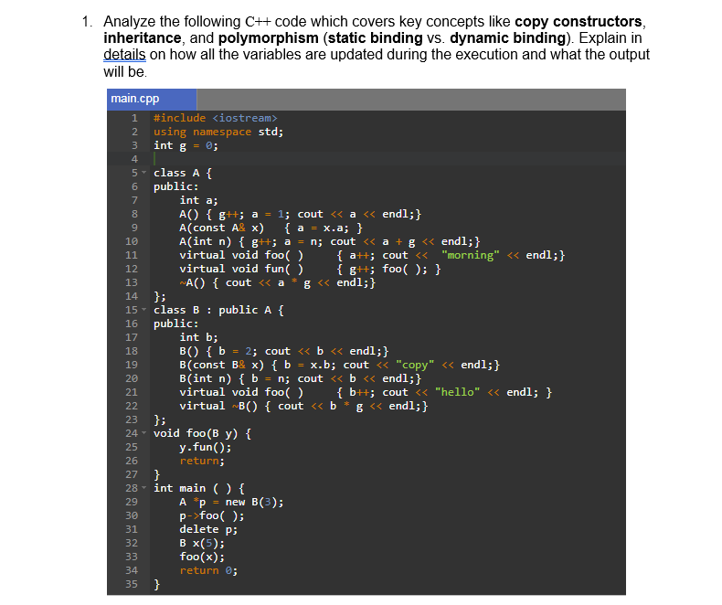 Solved Can someone explain to me why this C++ program is | Chegg.com