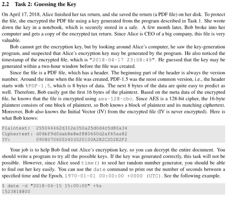 Solved Key generation program in C: #include | Chegg.com