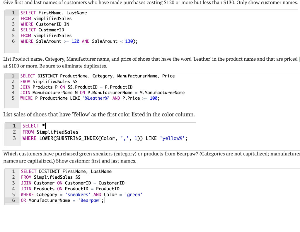Give names and states of customers that have a "D" as | Chegg.com