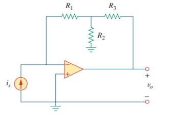 Solved Determine The Ratio 𝑣𝑜/𝑖𝑠 In The Op-amp Circuit | Chegg.com