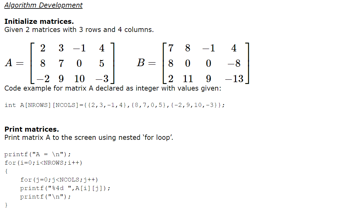 Solved Specification : : Name Objectives Input Output | Chegg.com