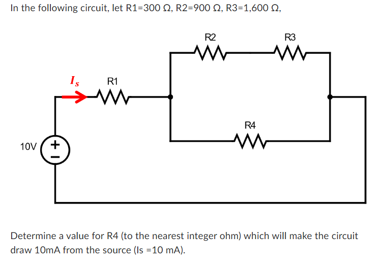 Solved In the following circuit, let | Chegg.com