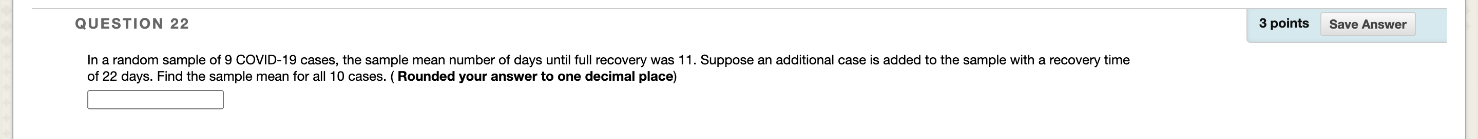 Solved QUESTION 22 3 points Save Answer In a random sample | Chegg.com