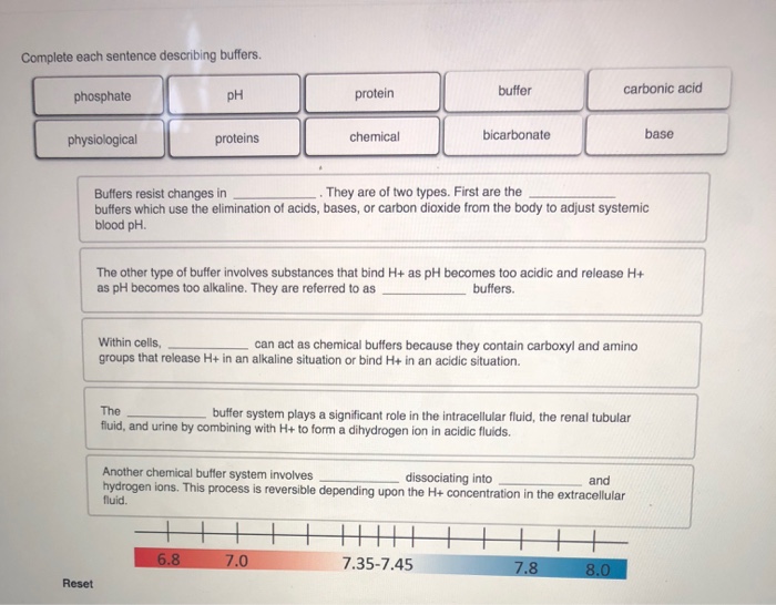 Solved Complete each sentence describing buffers