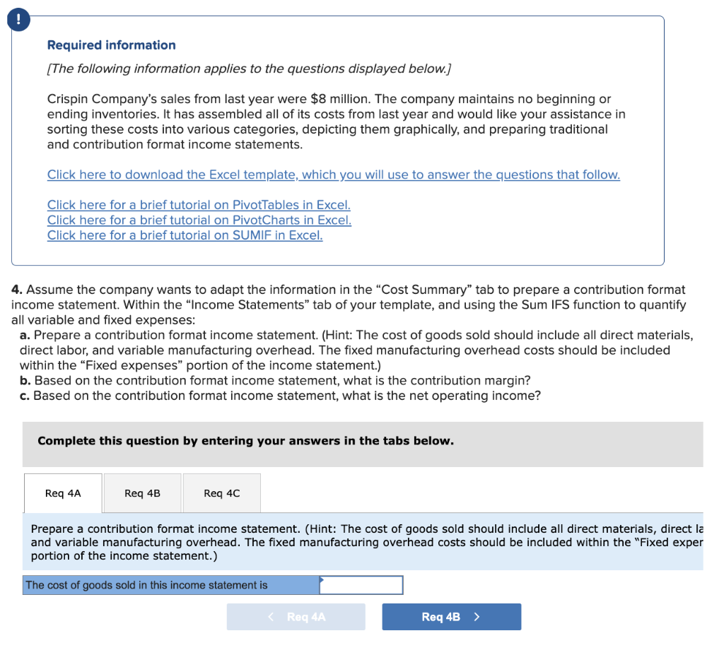 Answered: Required information [The following…