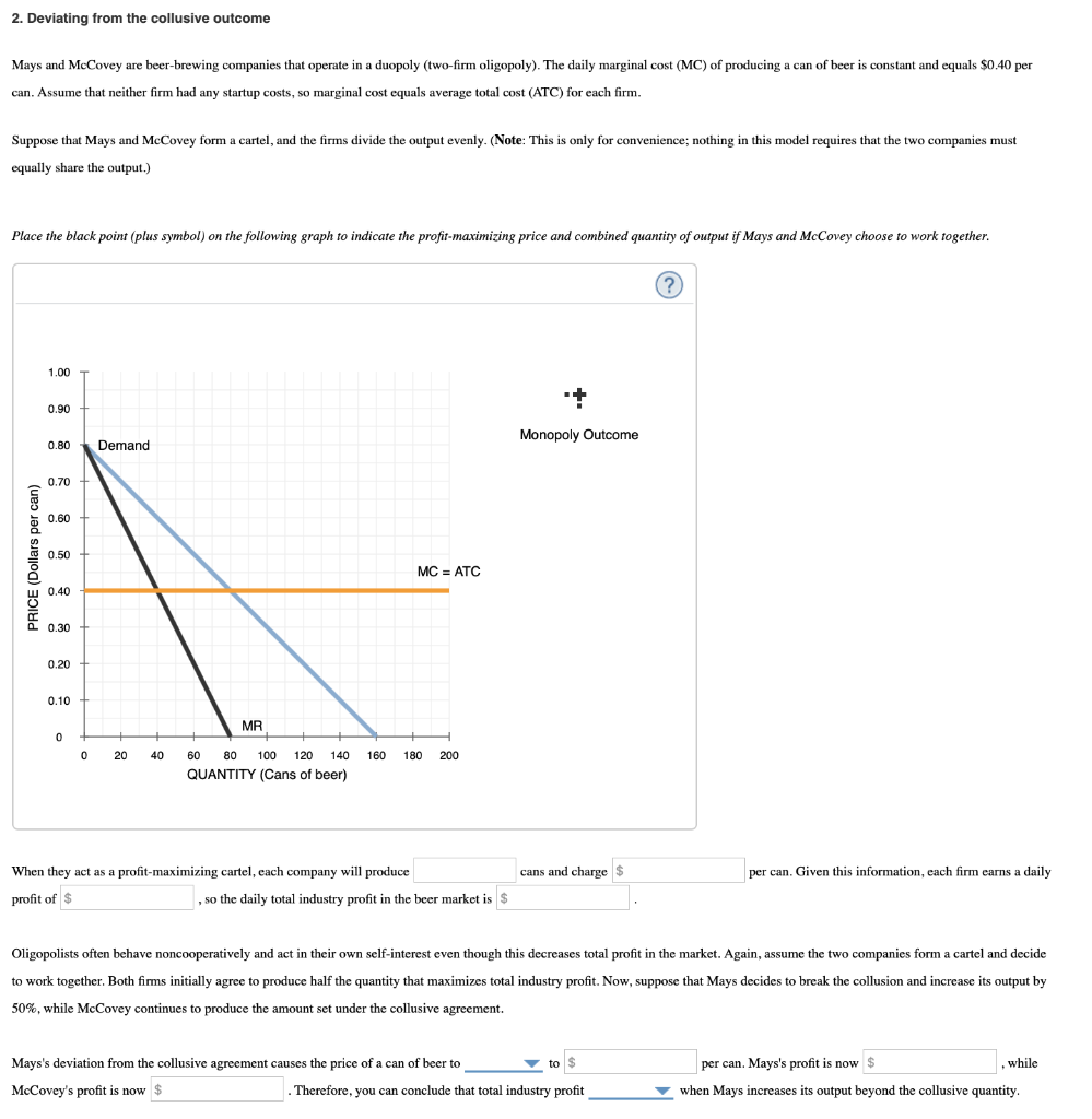 solved-2-deviating-from-the-collusive-outcome-beer-is-chegg