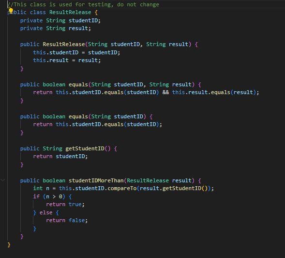 Solved public class Helper \{ public static String | Chegg.com